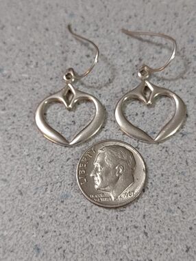 Firm Final Price!*Dolphin Heart Earrings